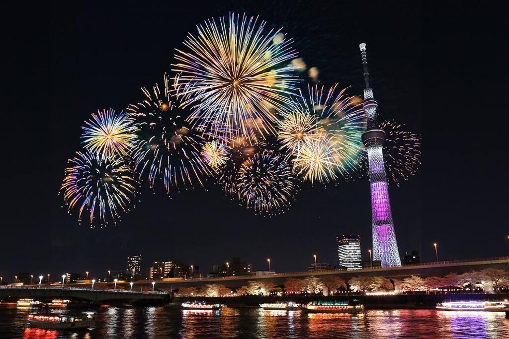 *201 Oshiage Sta 3mins! Wi-fi & Elevator 4pax Apartment Präfektur Tokio