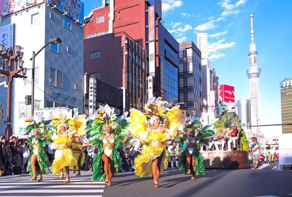 *201 Oshiage Sta 3mins! Wi-fi & Elevator 4pax * Präfektur Tokio